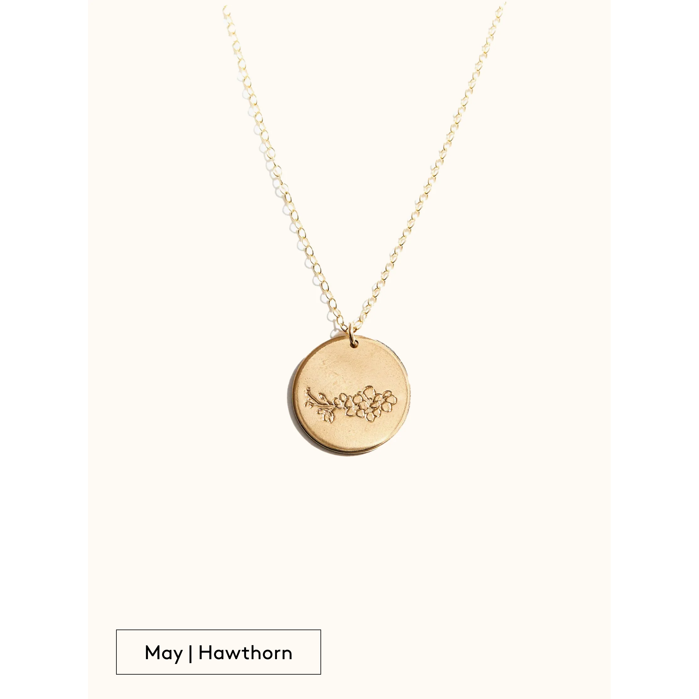 Bloom Birth Month Necklace- Assorted Months