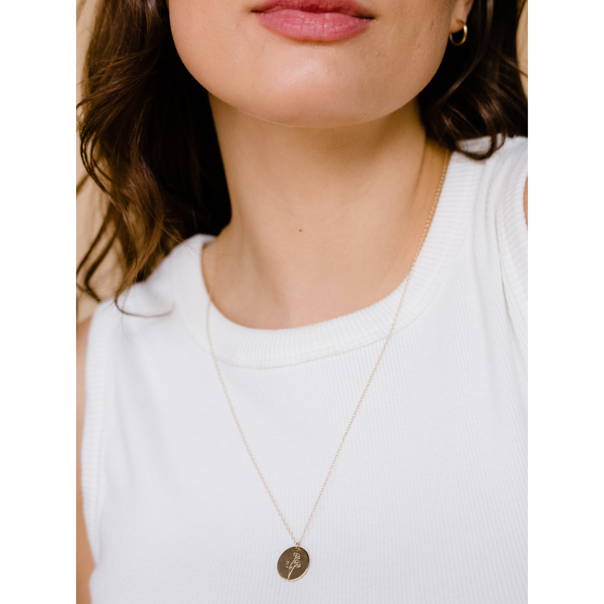 Bloom Birth Month Necklace- Assorted Months