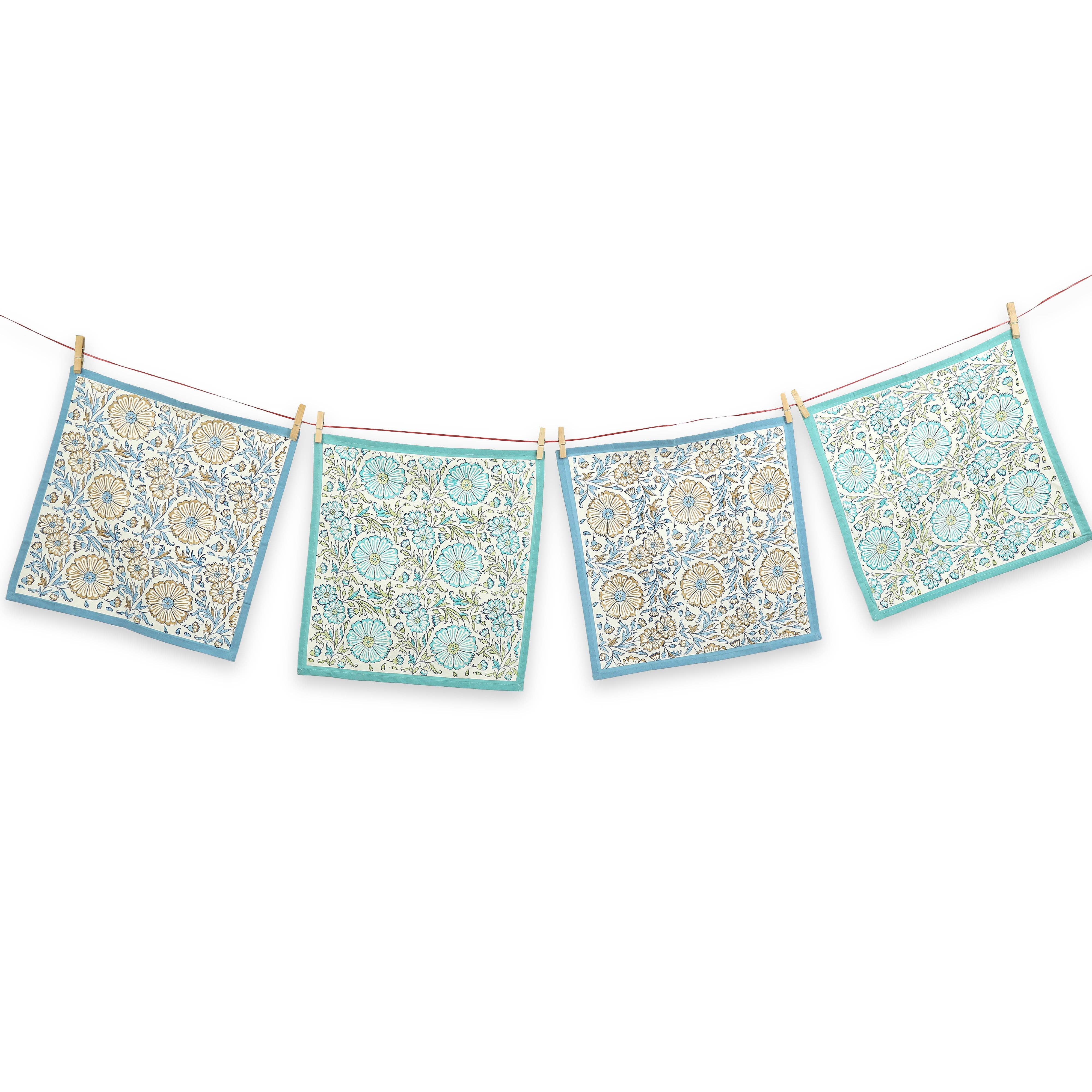 Bloom Waters Napkins- Set of 4