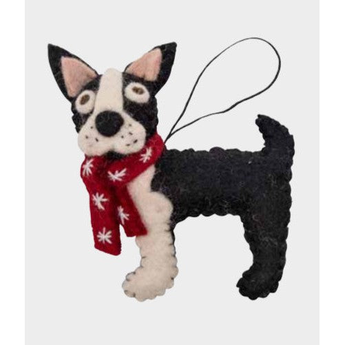 Boston Terrier Ornament