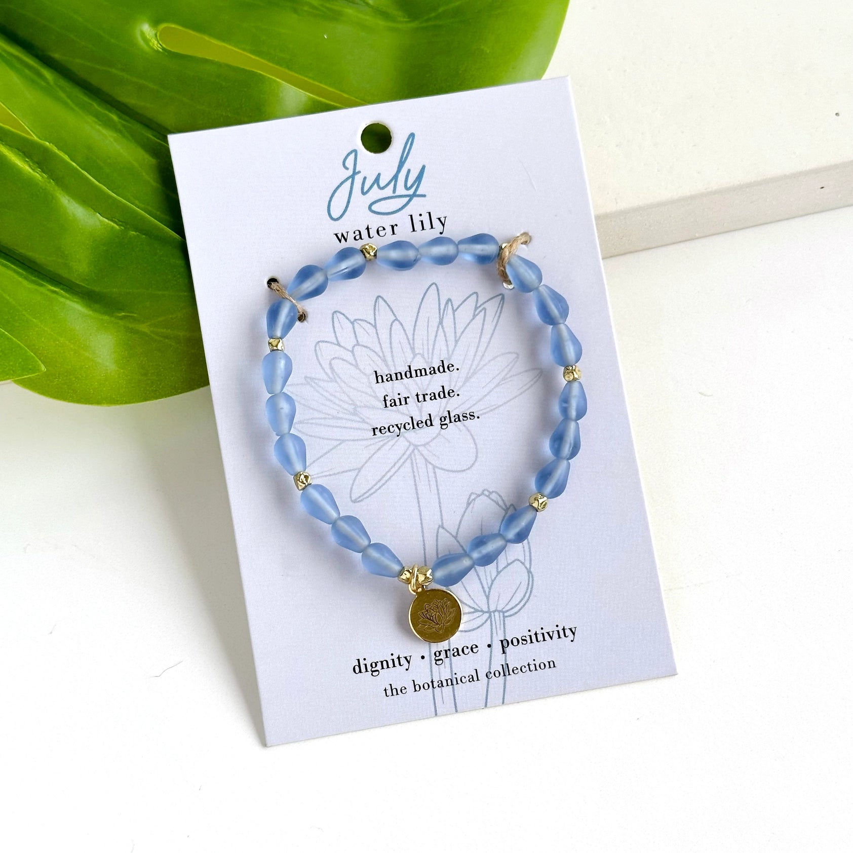 Botanical Collection Bracelet- Assorted Months- Sold Individually