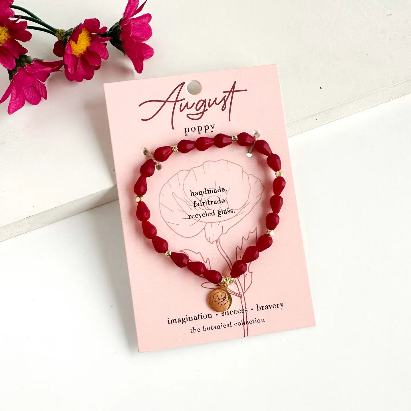 Botanical Collection Bracelet- Assorted Months- Sold Individually