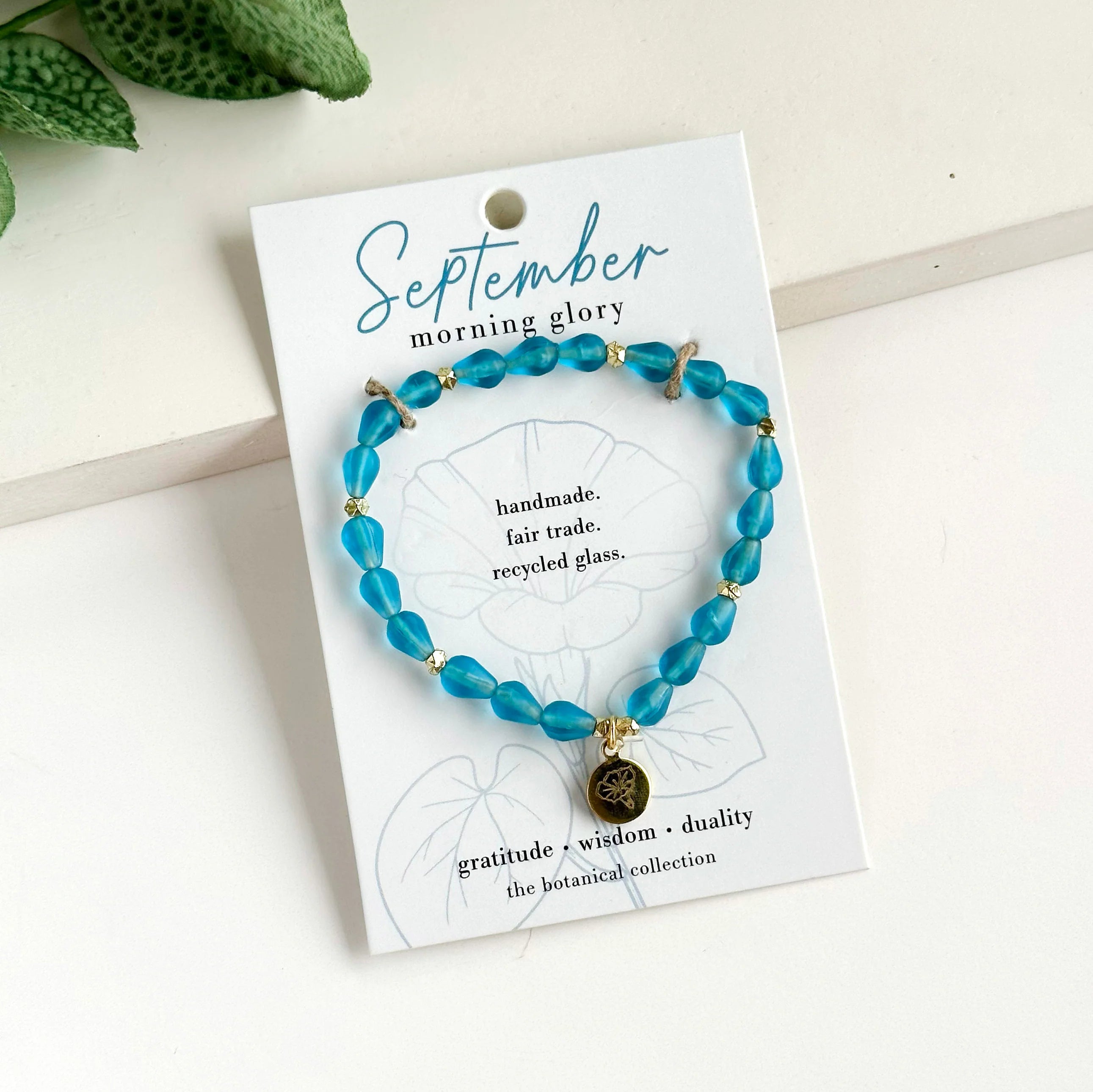 Botanical Collection Bracelet- Assorted Months- Sold Individually