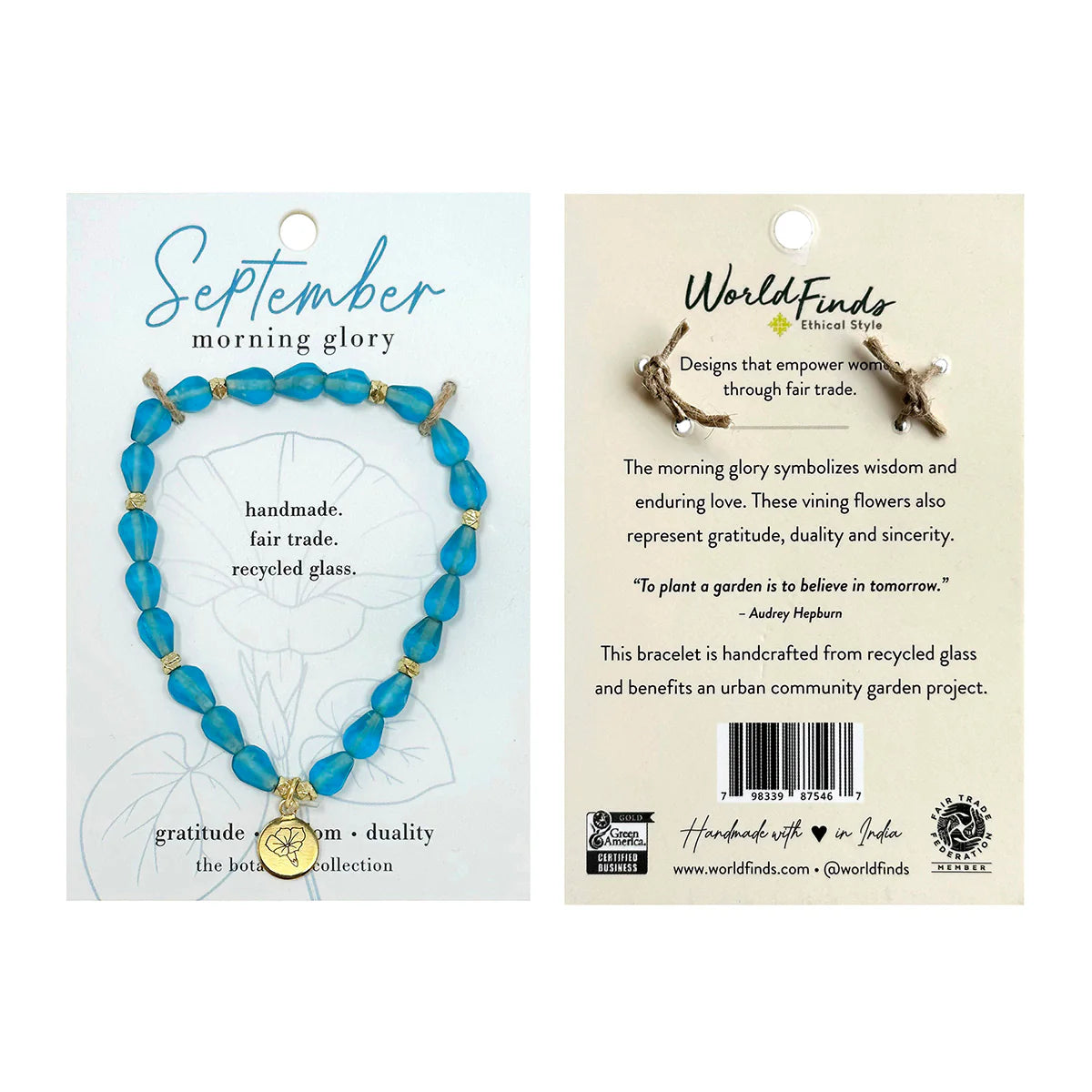 Botanical Collection Bracelet- Assorted Months- Sold Individually