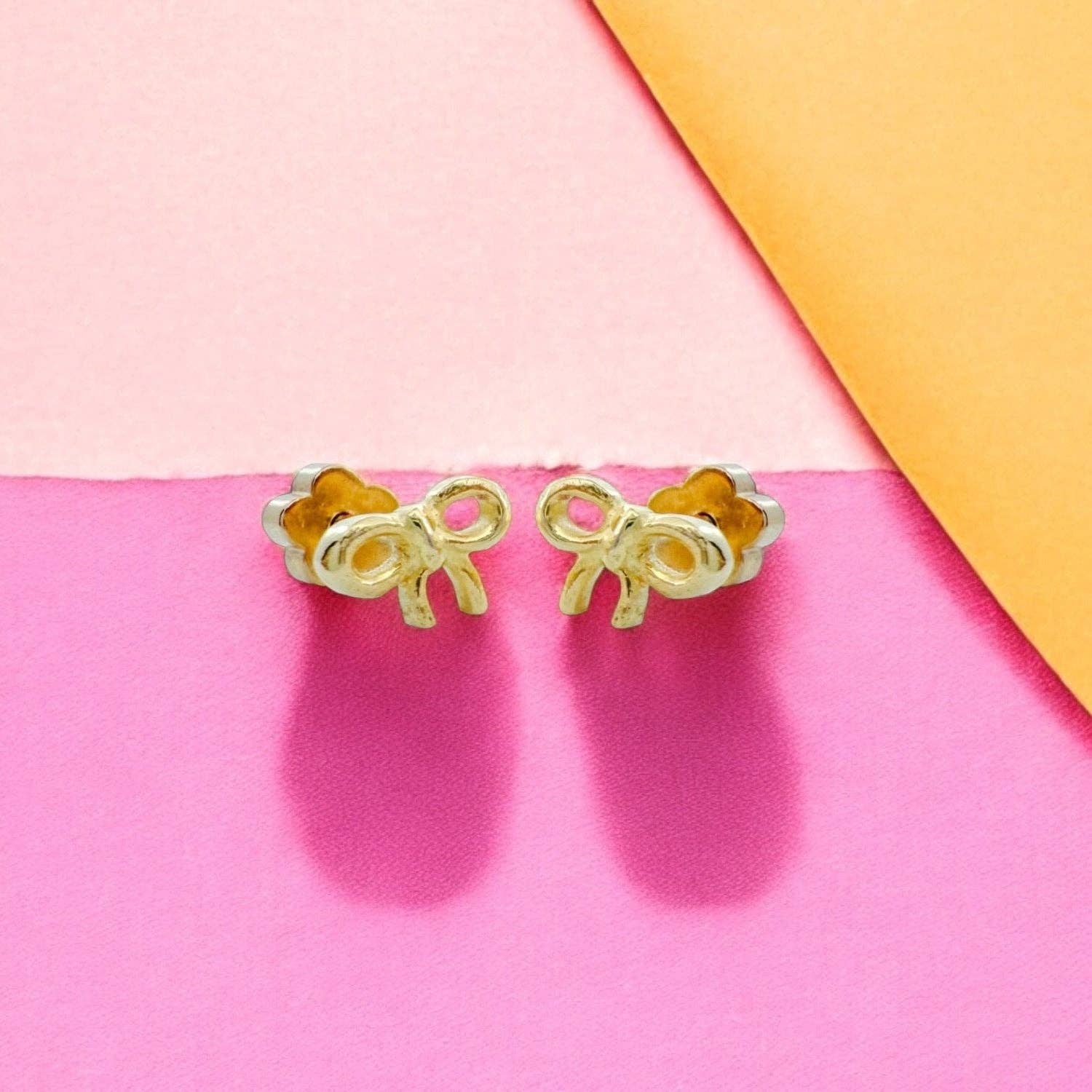 Bow Tiny Stud Earrings