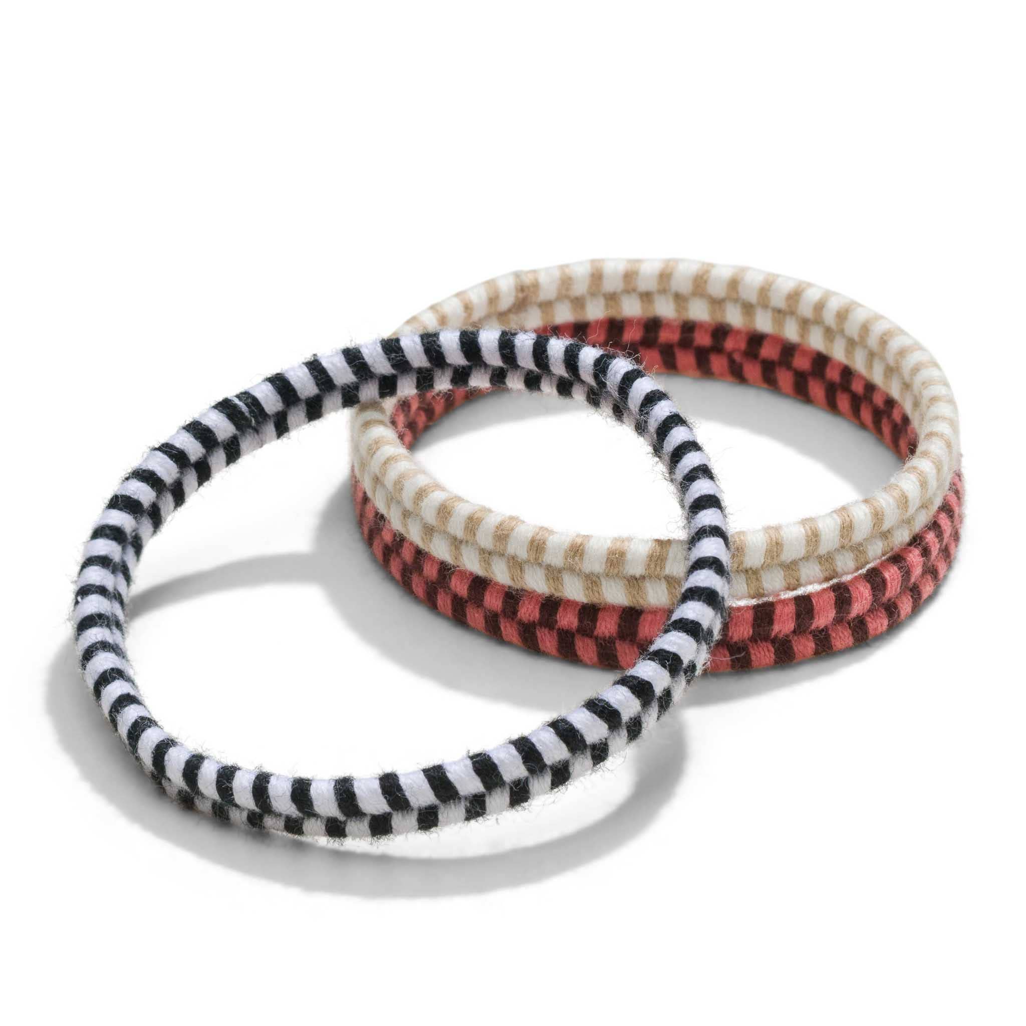 Bracelet Hair Ties- Set of 3
