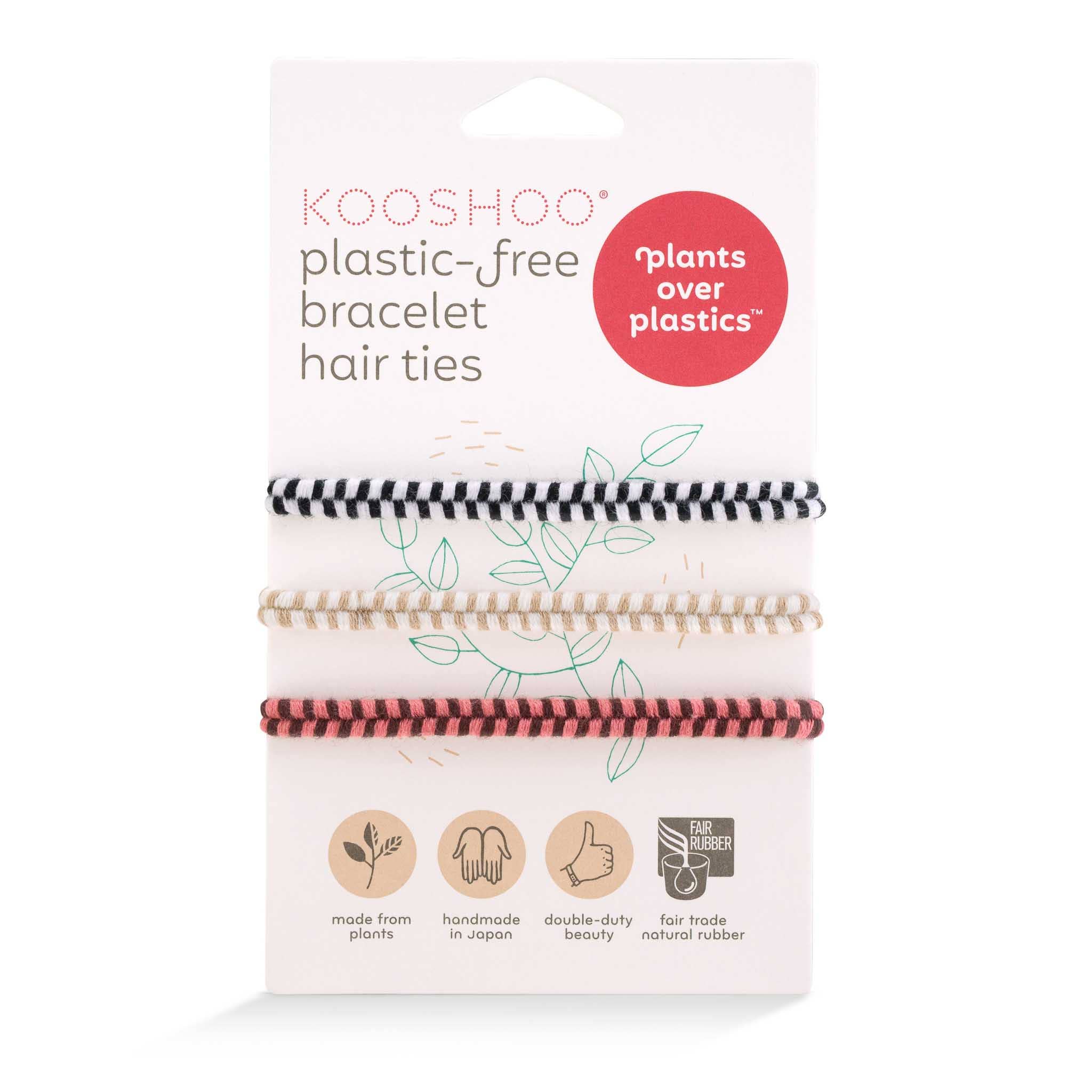 Bracelet Hair Ties- Set of 3