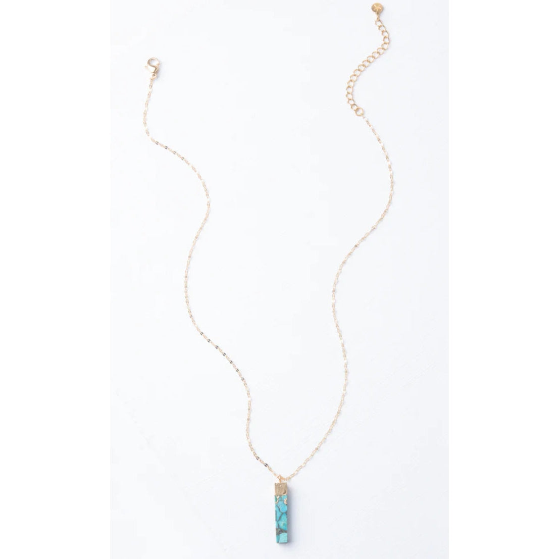 Brayden Turquoise Pendant Necklace- Assorted Colors
