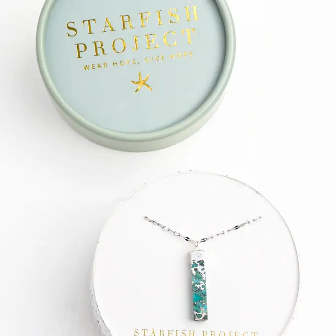 Brayden Turquoise Pendant Necklace- Assorted Colors