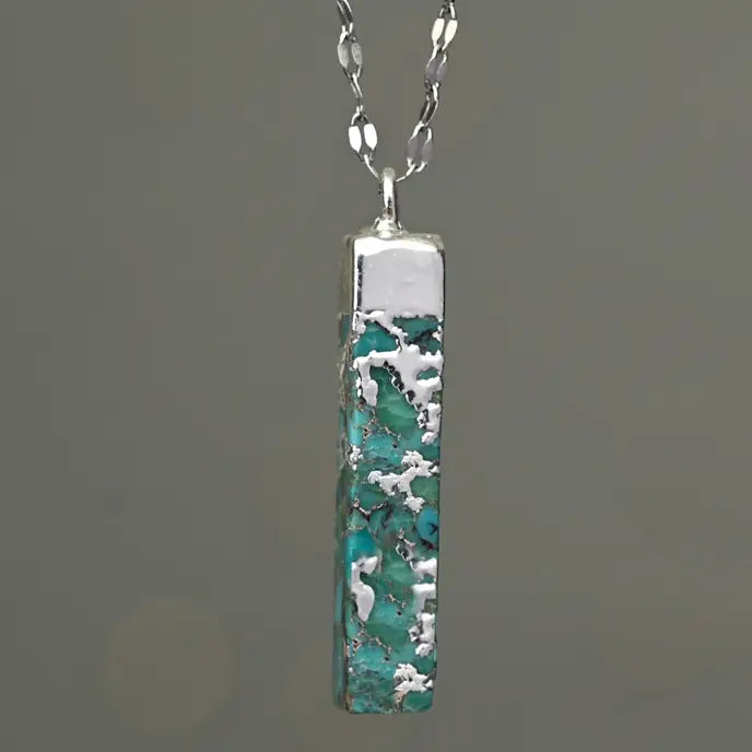 Brayden Turquoise Pendant Necklace- Assorted Colors