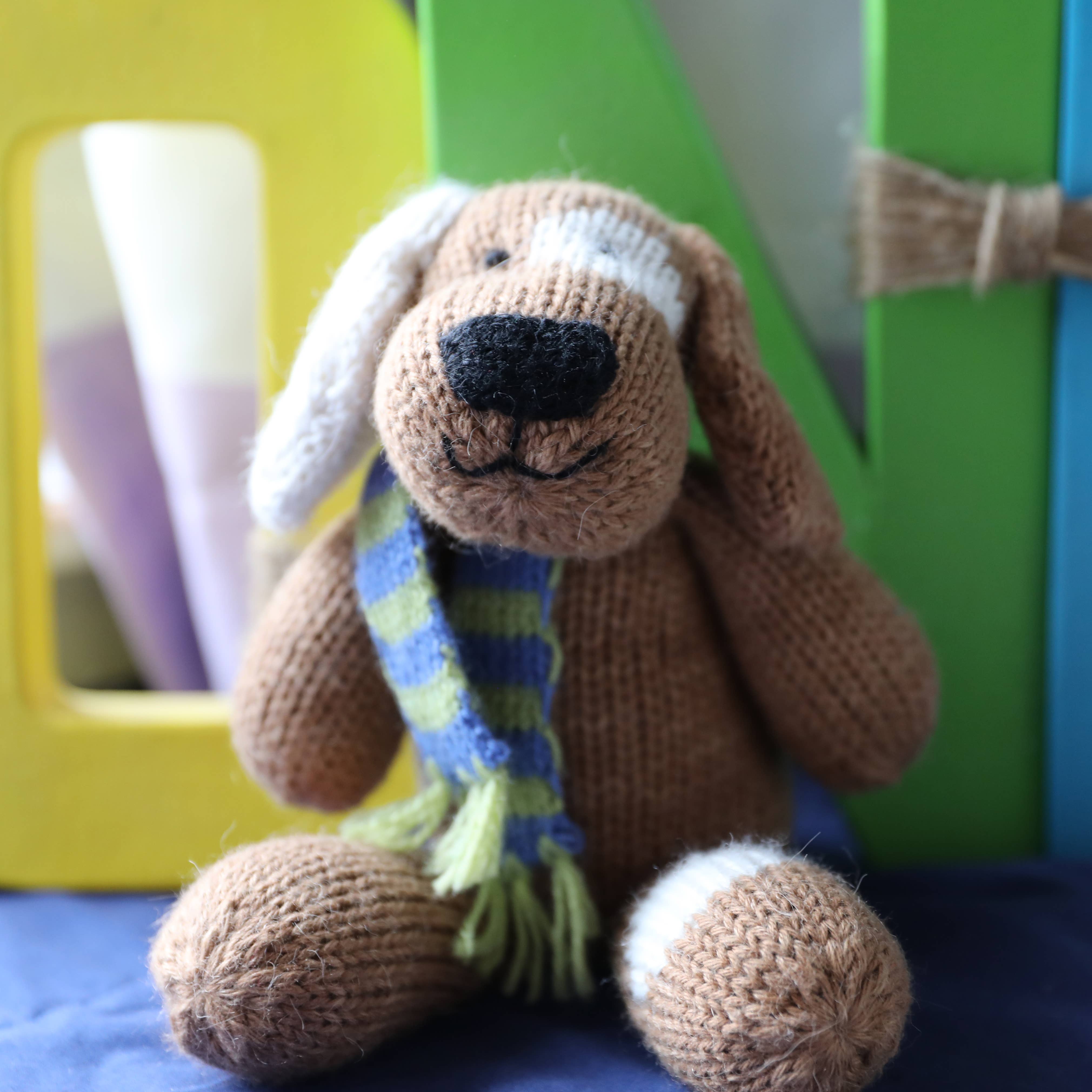 Brown Spotted Dog Stuffed Animal