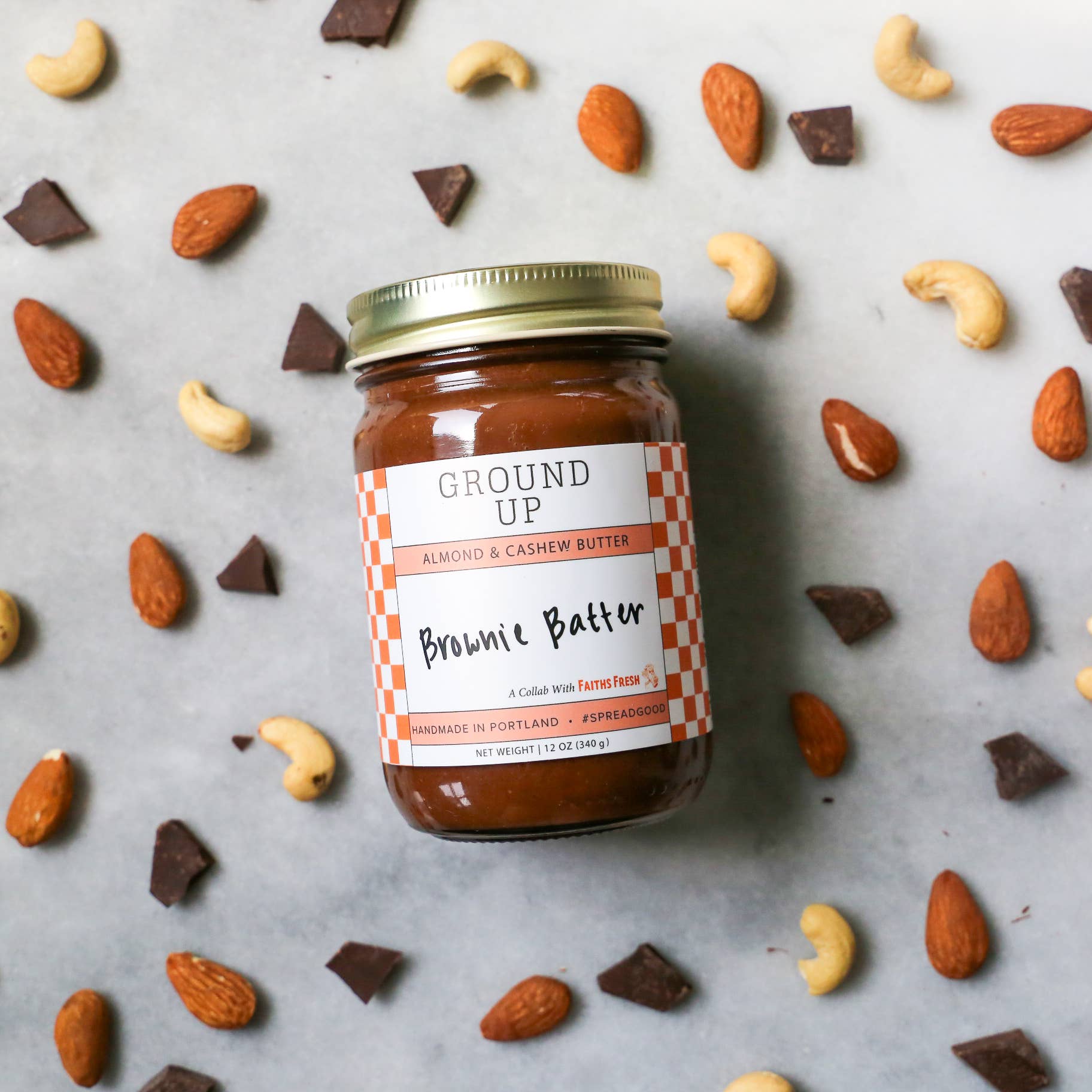 Brownie Batter Nut Butter- 12 oz (Local Pickup/Local Delivery Only)