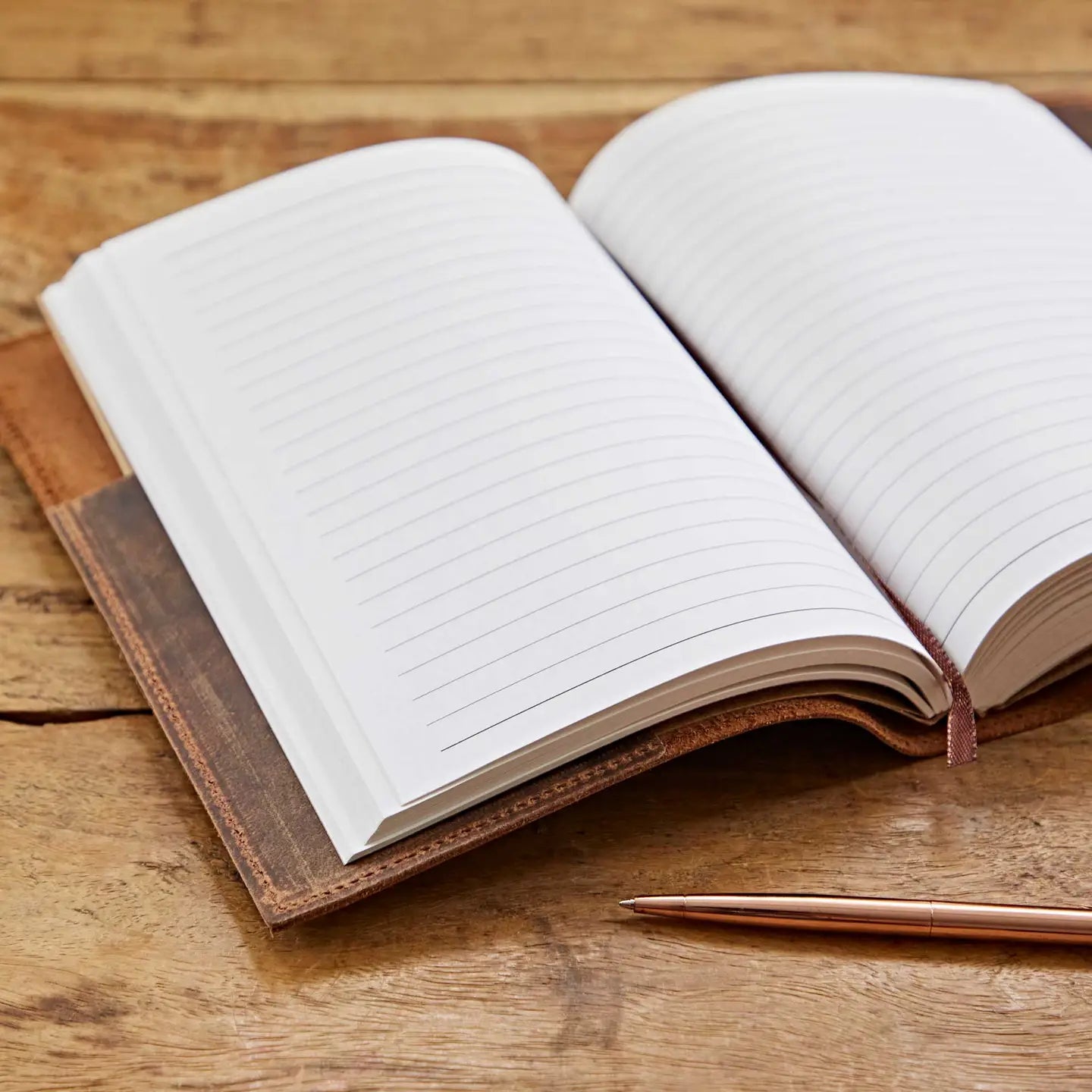 Buffalo Leather Refillable Journal- Assorted Styles