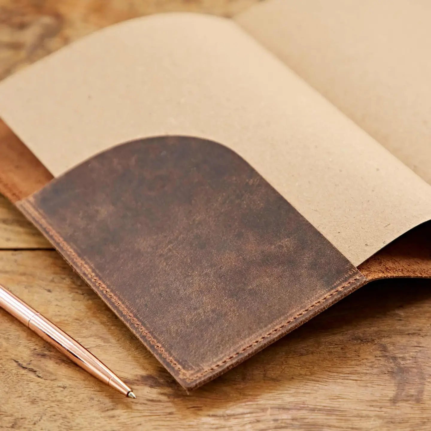 Buffalo Leather Refillable Journal- Assorted Styles