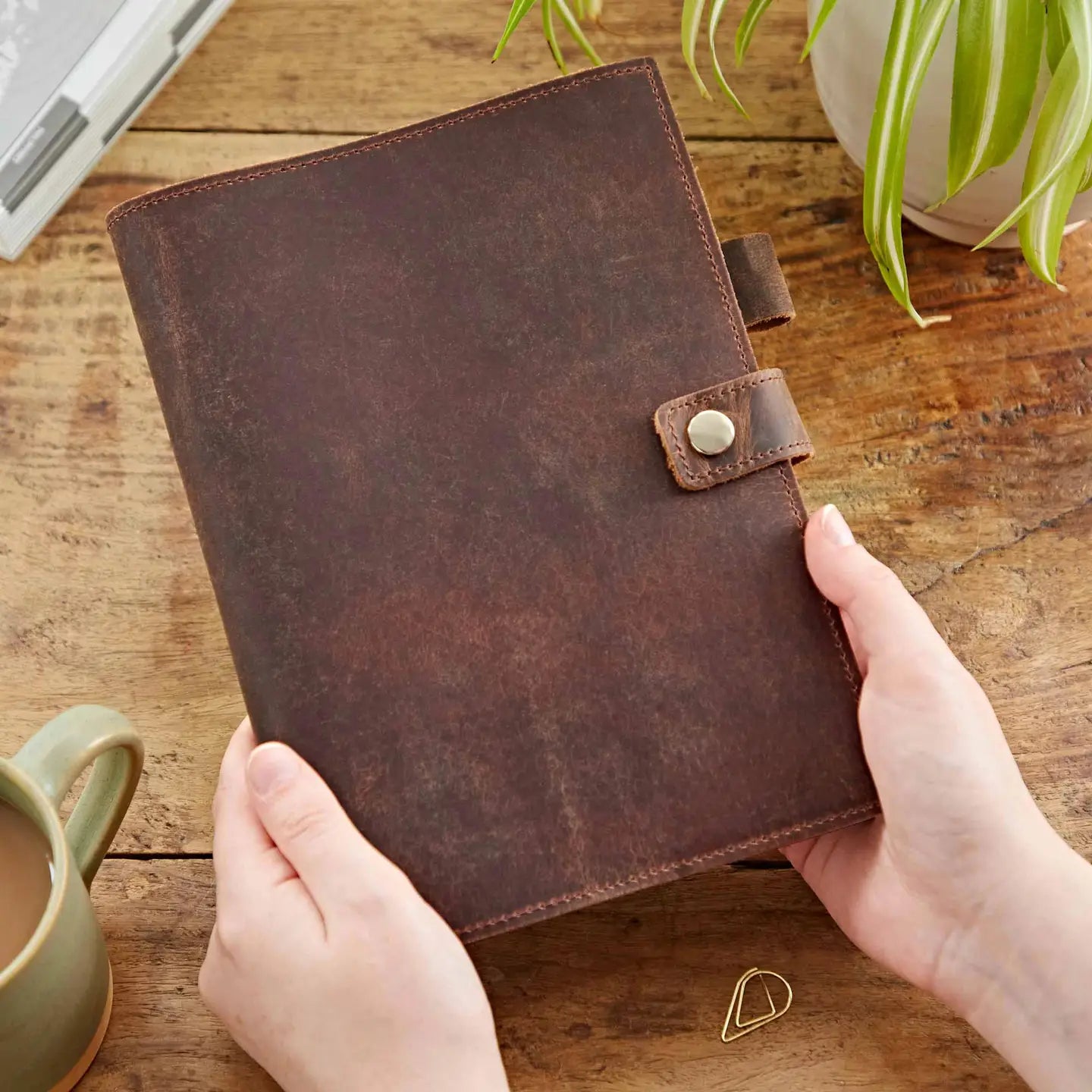 Buffalo Leather Refillable Journal- Assorted Styles