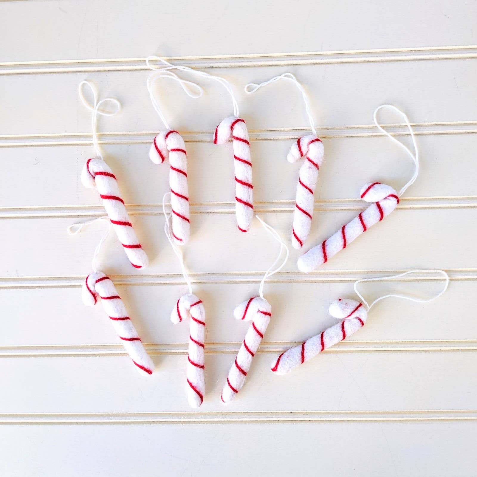 Candy Cane Ornament- Sold Individually