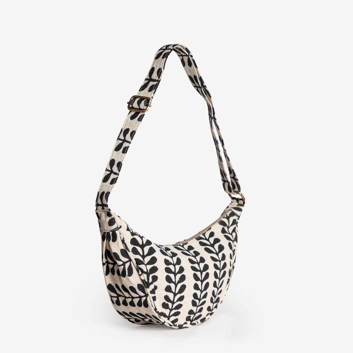 Canvas Moon Sling Bag- Assorted Prints