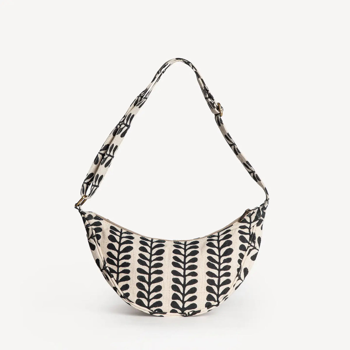 Canvas Moon Sling Bag- Assorted Prints