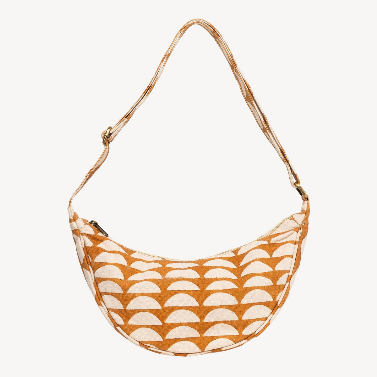 Canvas Moon Sling Bag- Assorted Prints