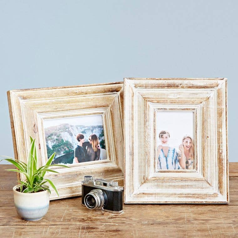 Carved Border Mango Wooden Photo Frame* (8x10 Local Pickup/Local Delivery Only)