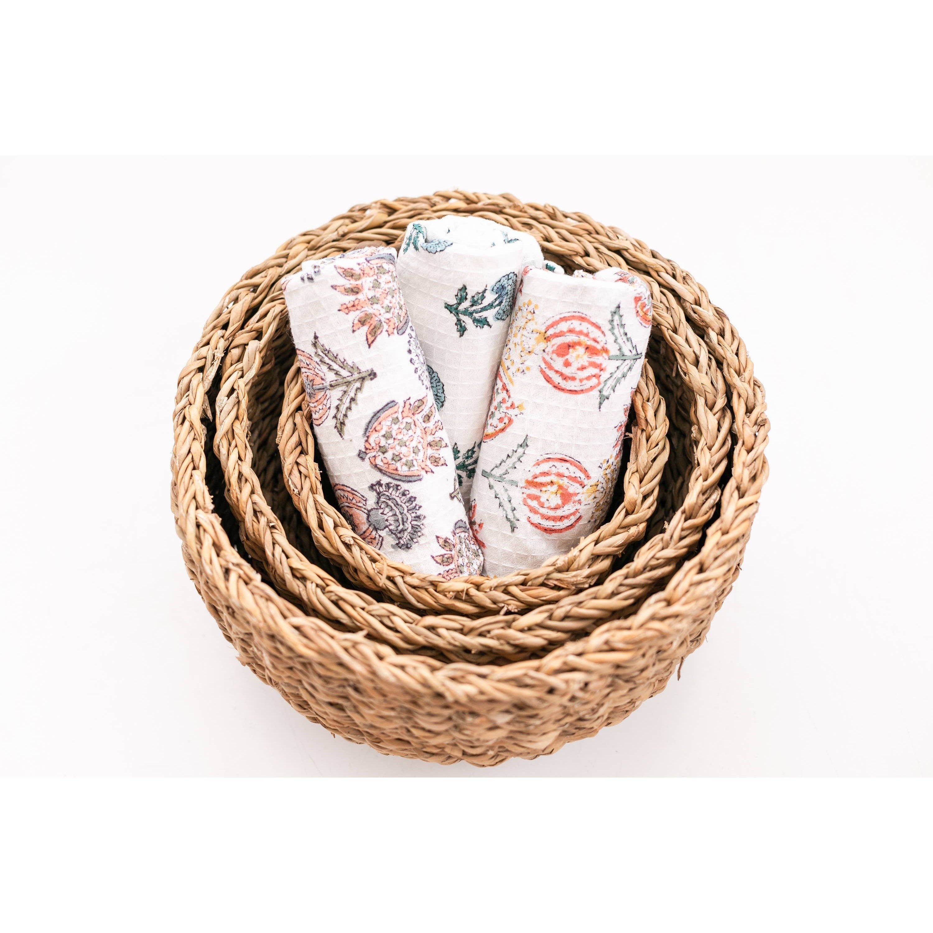 Catchall Seagrass Baskets - Sold Individually - Assorted Sizes (*Local Pickup/Local Delivery Only)