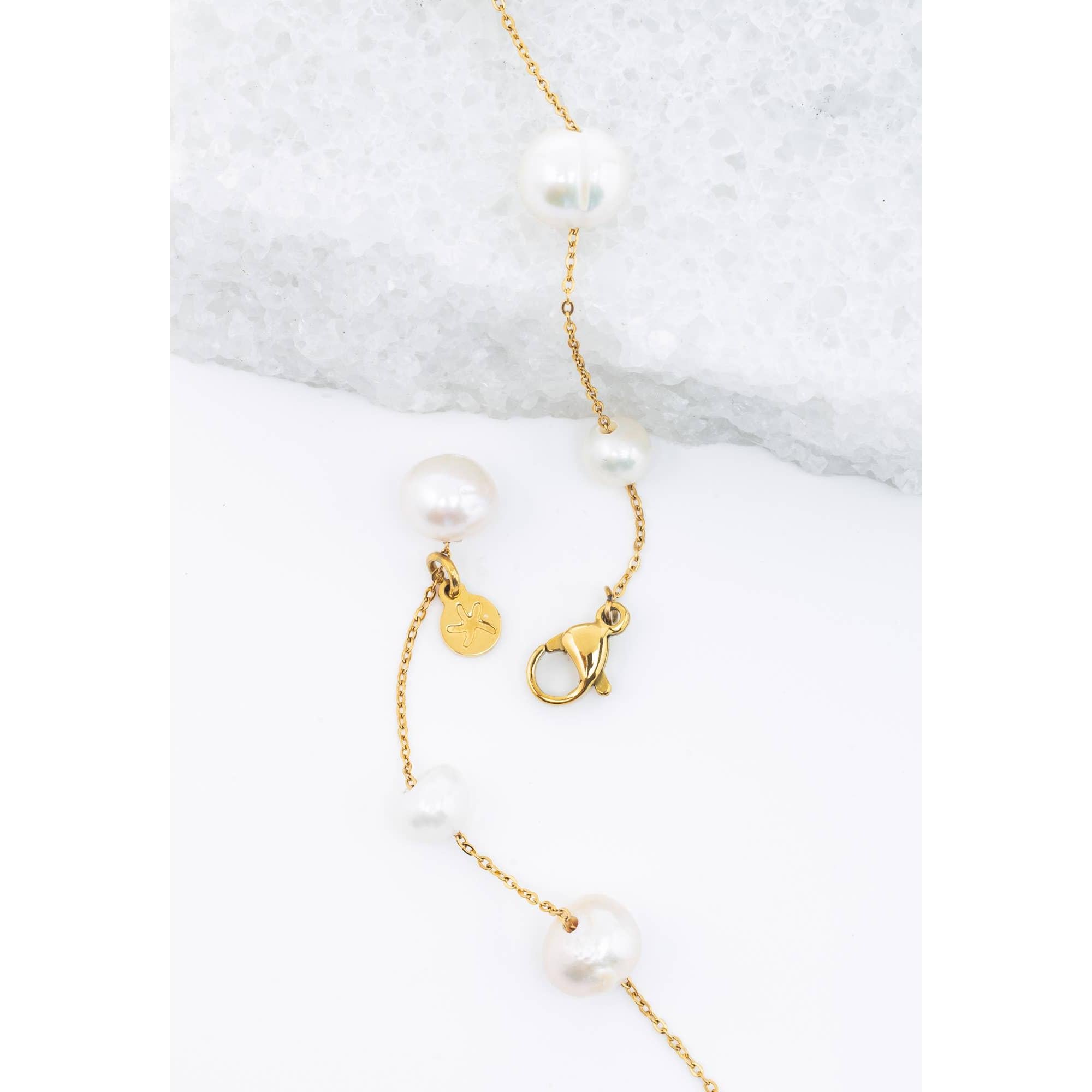 Celeste Convertible Pearl Necklace
