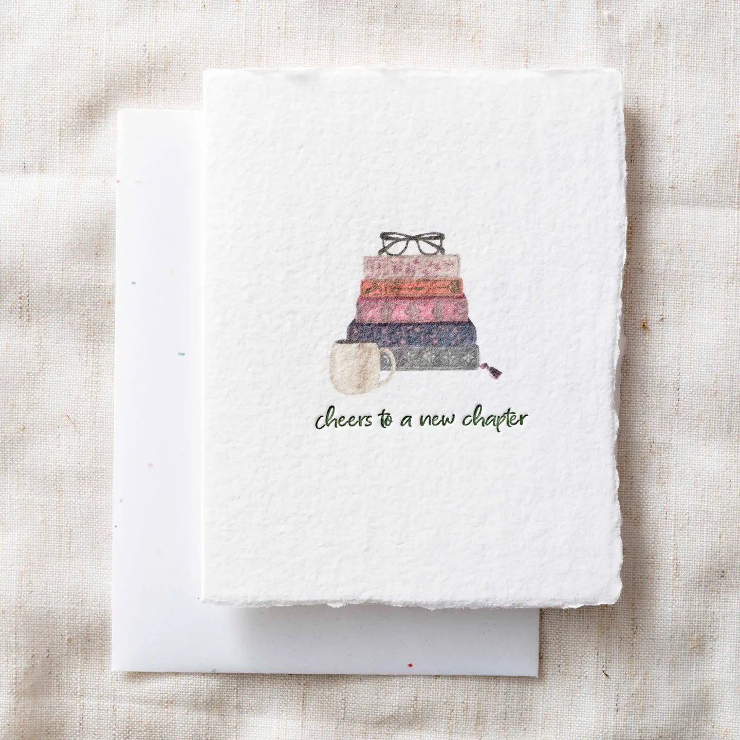 Cheers to a new chapter- Greeting Card