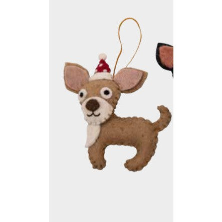 Chihuahua Ornament- Sold Individually