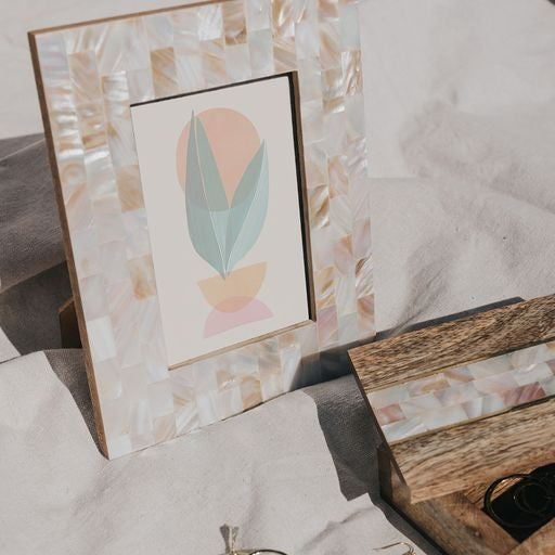 Chitra Mother of Pearl Frame- Assorted Sizes- Sold Individually