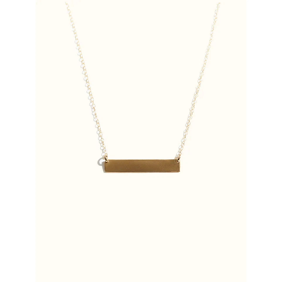 Choose-Your-Phrase Horizon Necklace