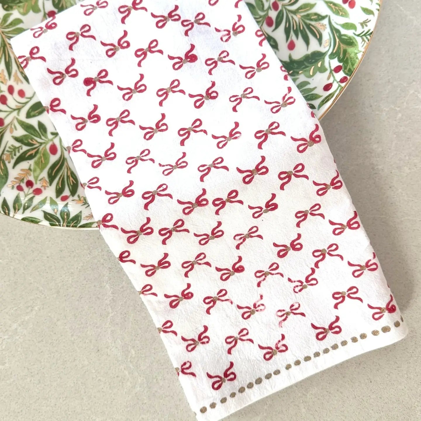 Christmas Tea Towel- Assorted Patterns