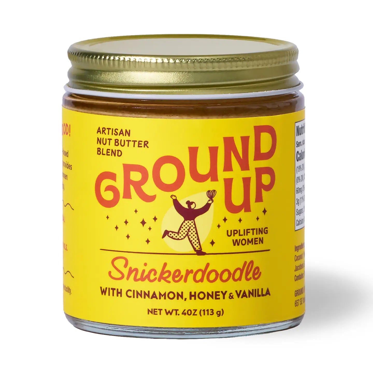 Cinnamon Snickerdoodle Almond + Cashew Nut Butter- Assorted Sizes (*Local Pickup/Local Delivery Only)
