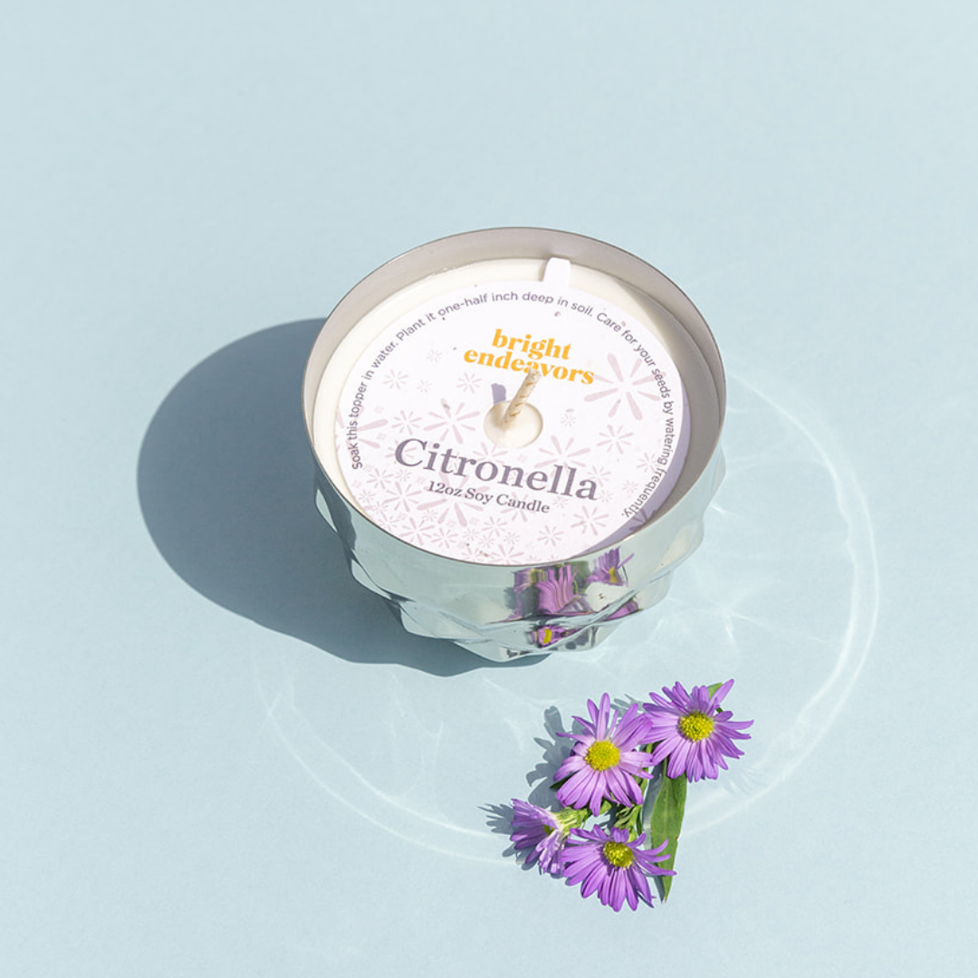 Citronella Soy Candle-12 oz