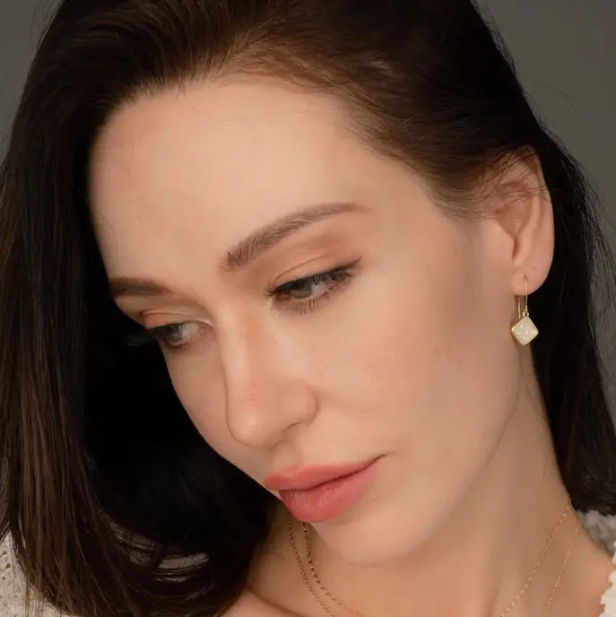 Clare Opal Earrings
