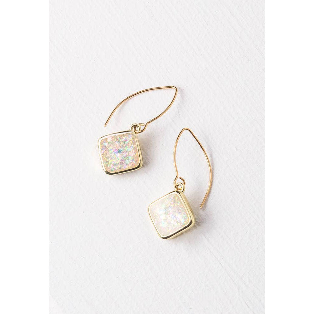 Clare Opal Earrings