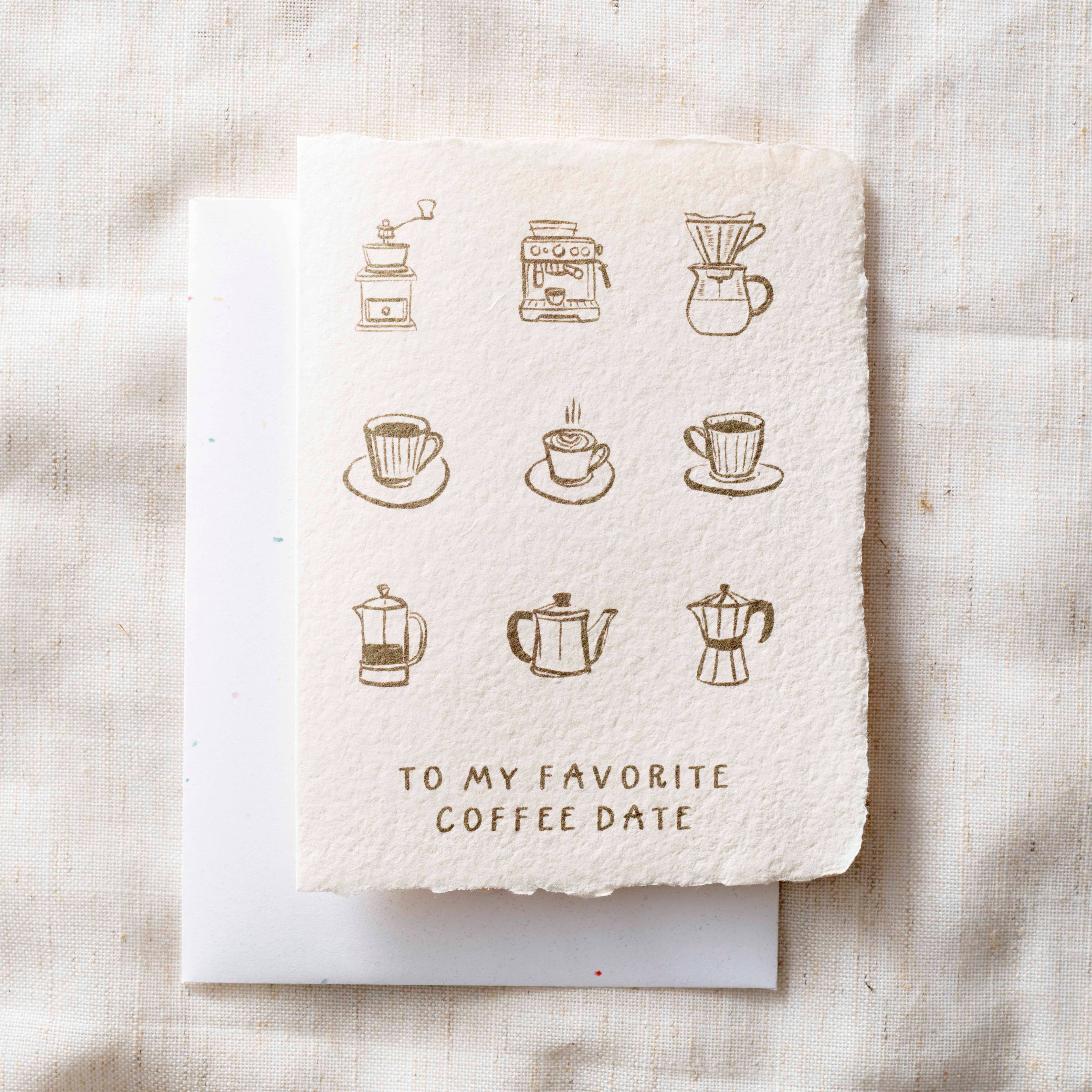 Coffee Date- Greeting Card