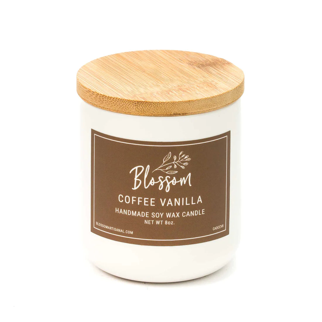 Coffee Vanilla Deco Soy Wax Candle