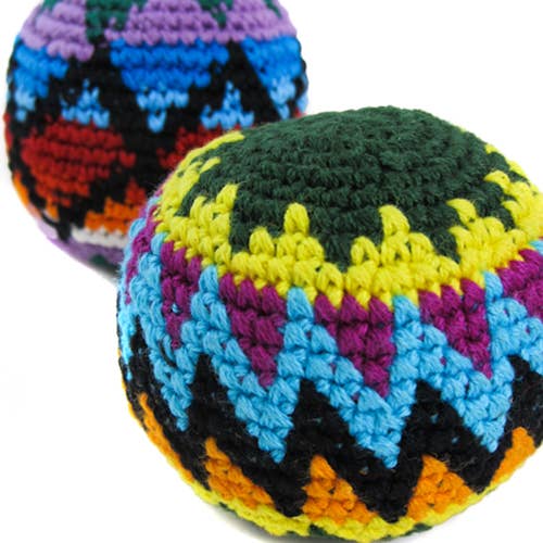 Colorful Hacky Sack- Assorted Colors and Patterns