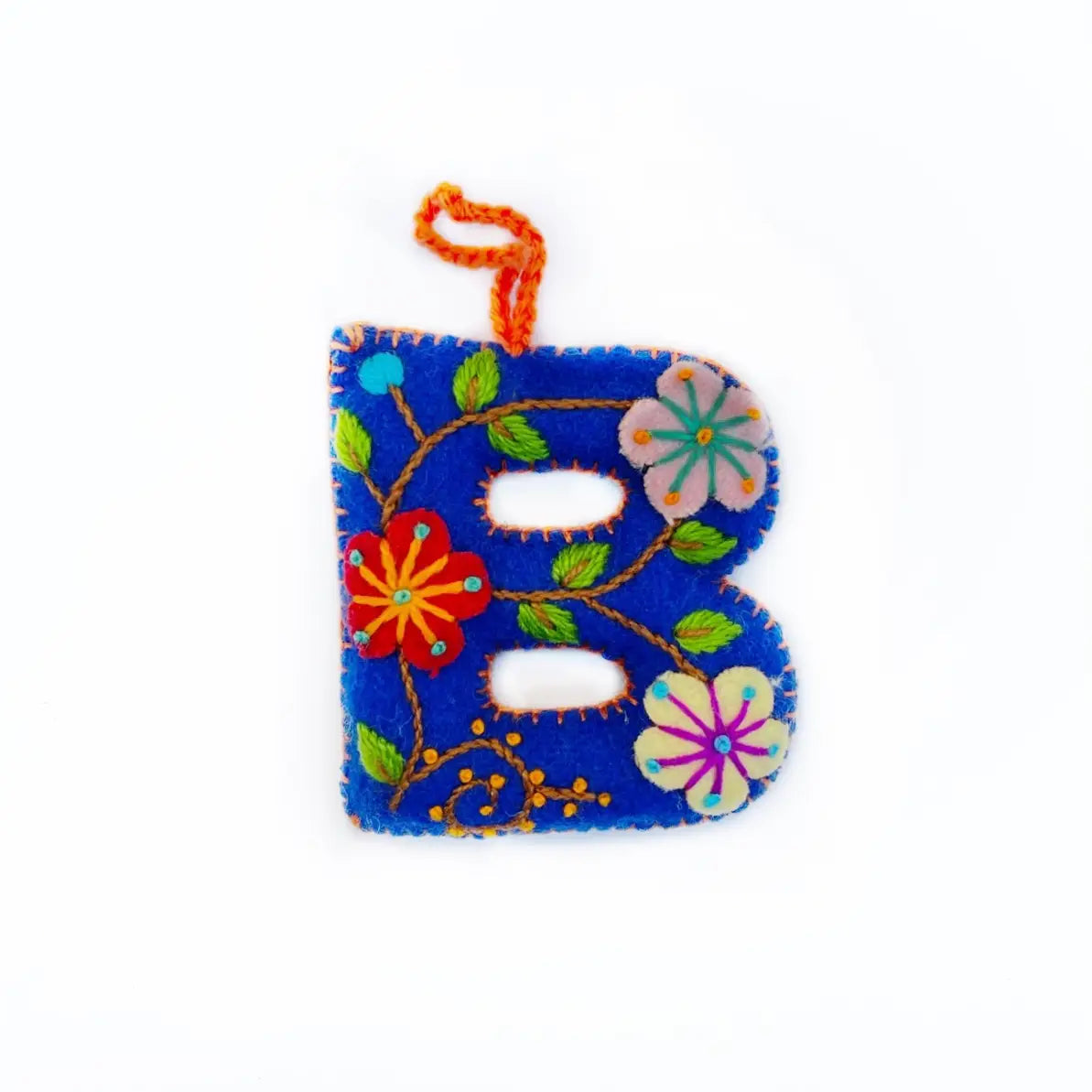 Colorful Letter Ornament- Sold Individually