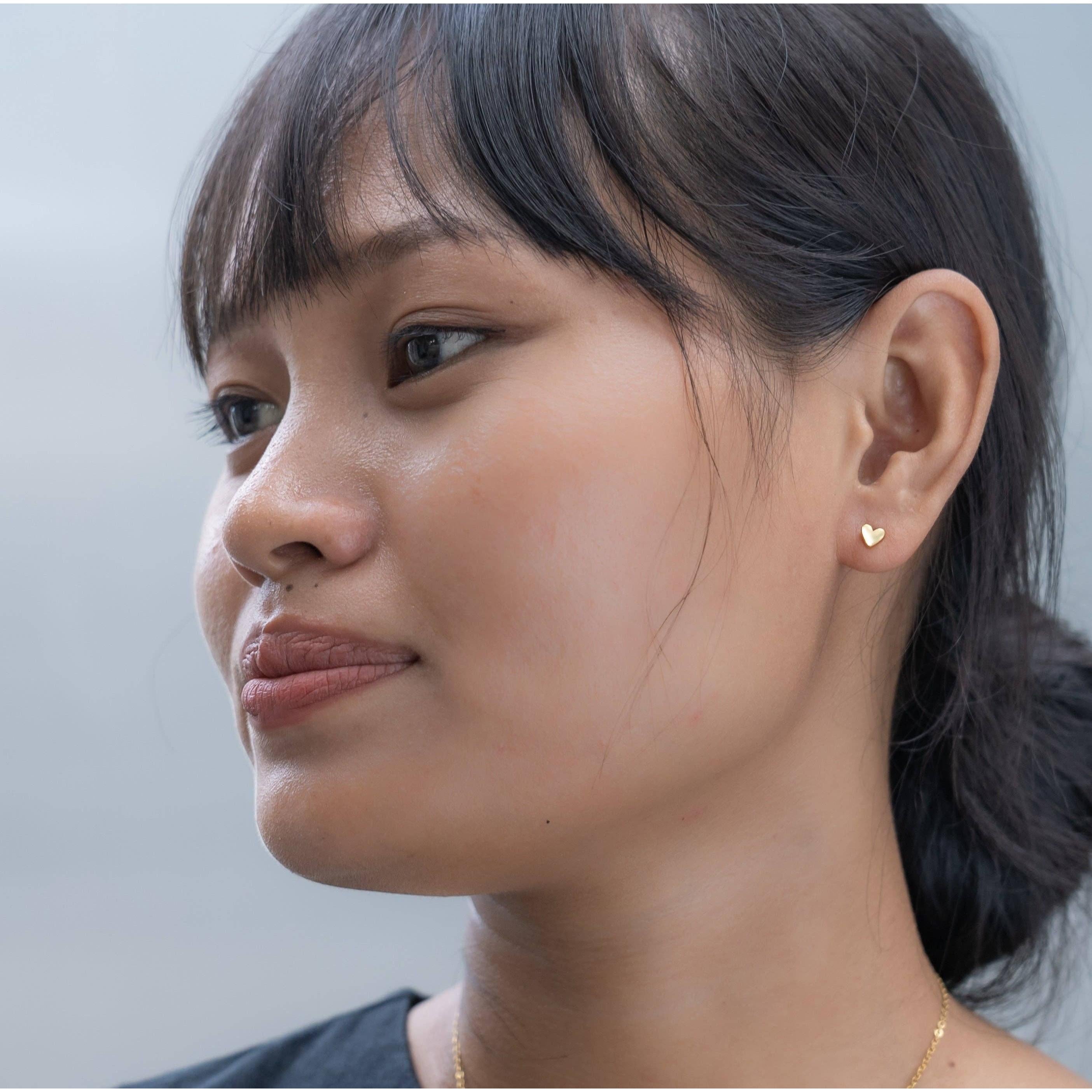 Committed Post Earrings- Assorted