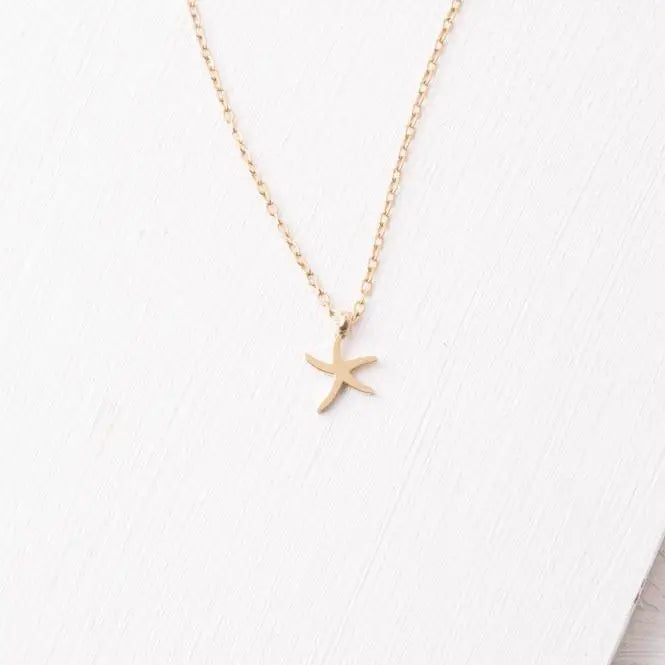 Community Starfish Pendant Necklace Set- Assorted