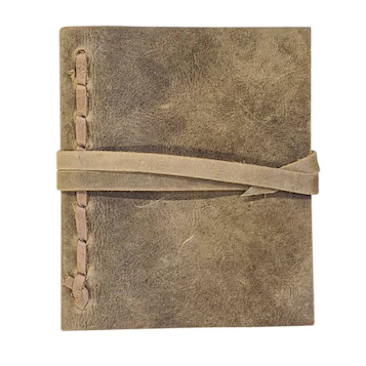 Compact Rustic Journal- Assorted Colors