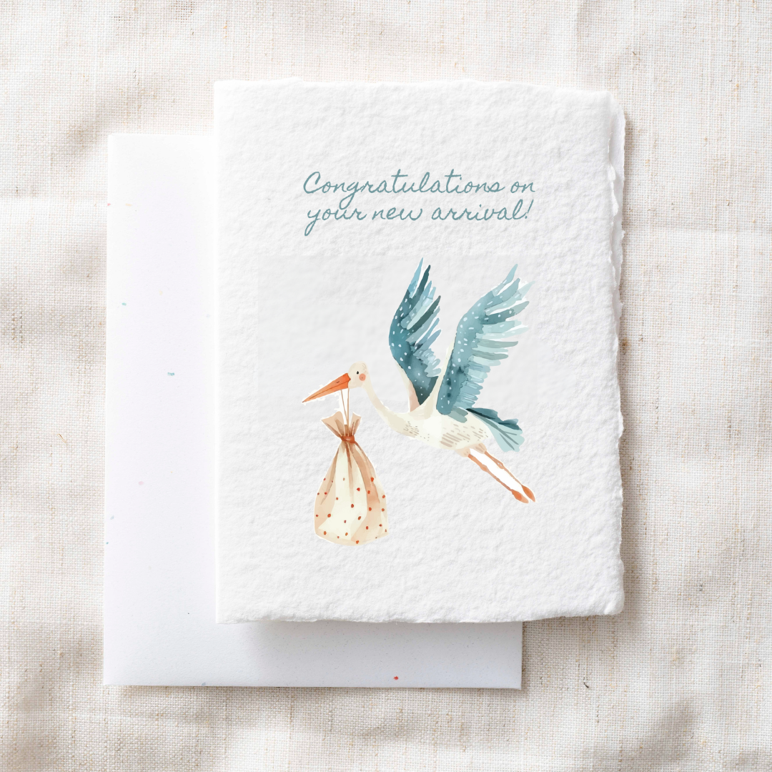 Congrats on Your New Arrival- Greeting Card