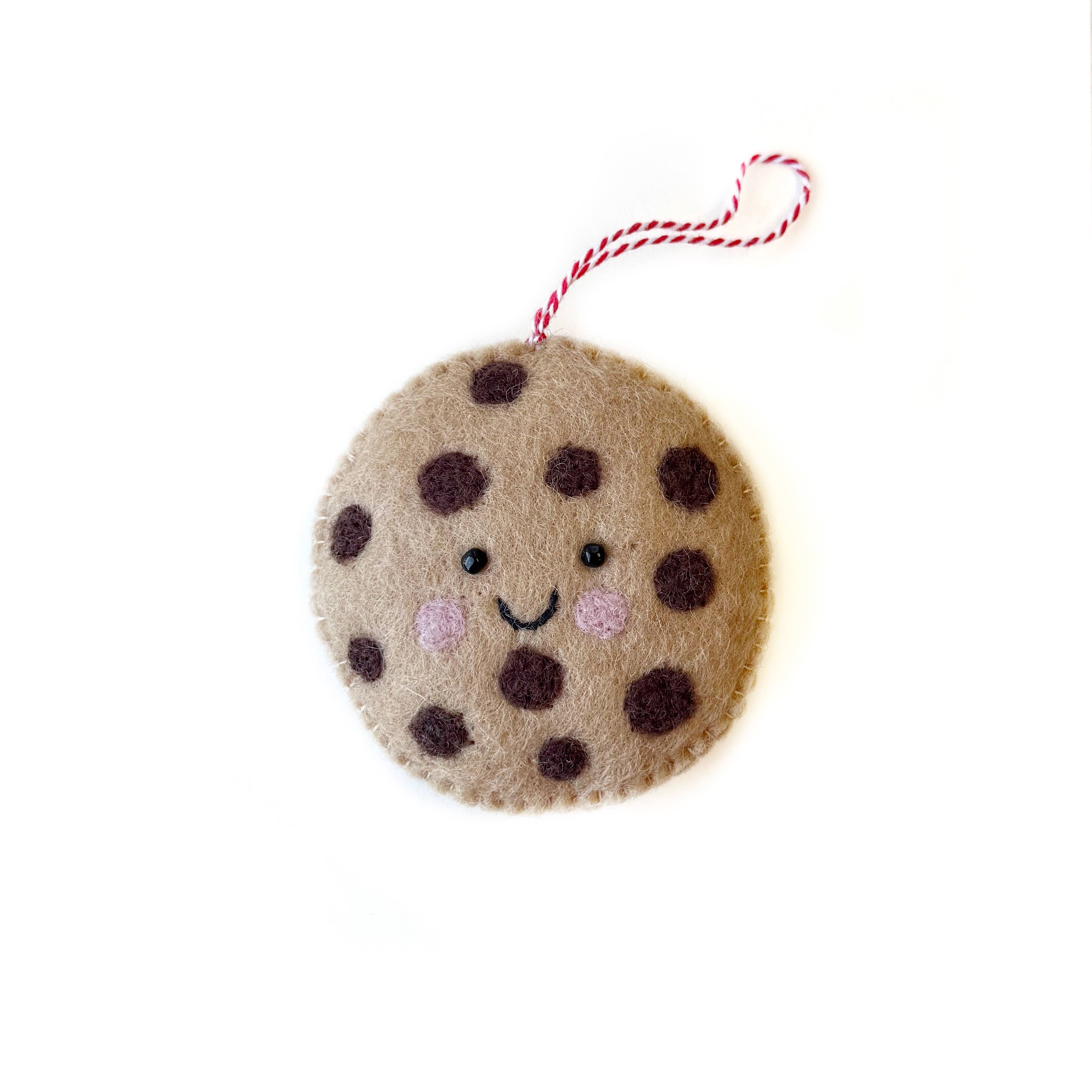 Cookie Felt Wool Ornament