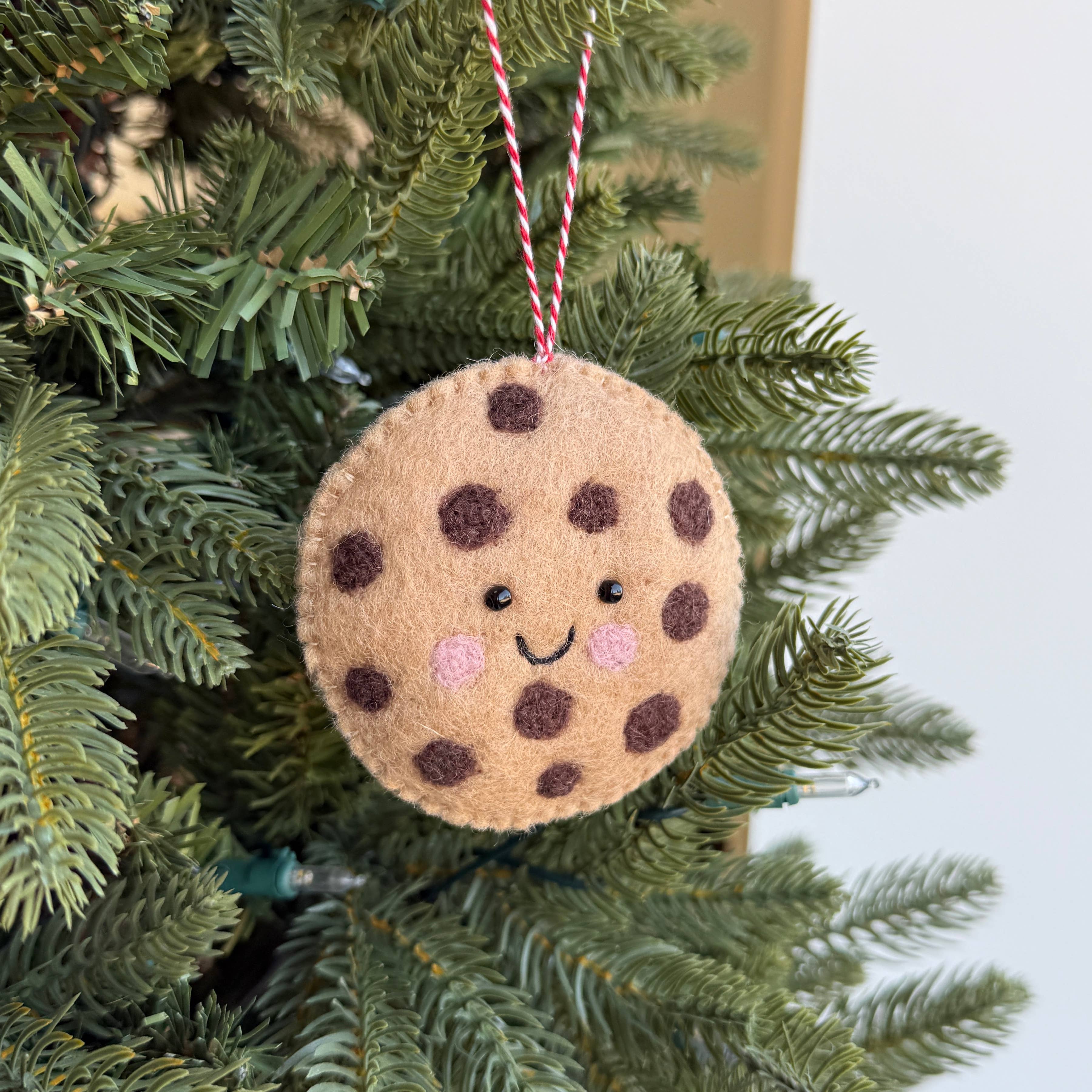 Cookie Felt Wool Ornament