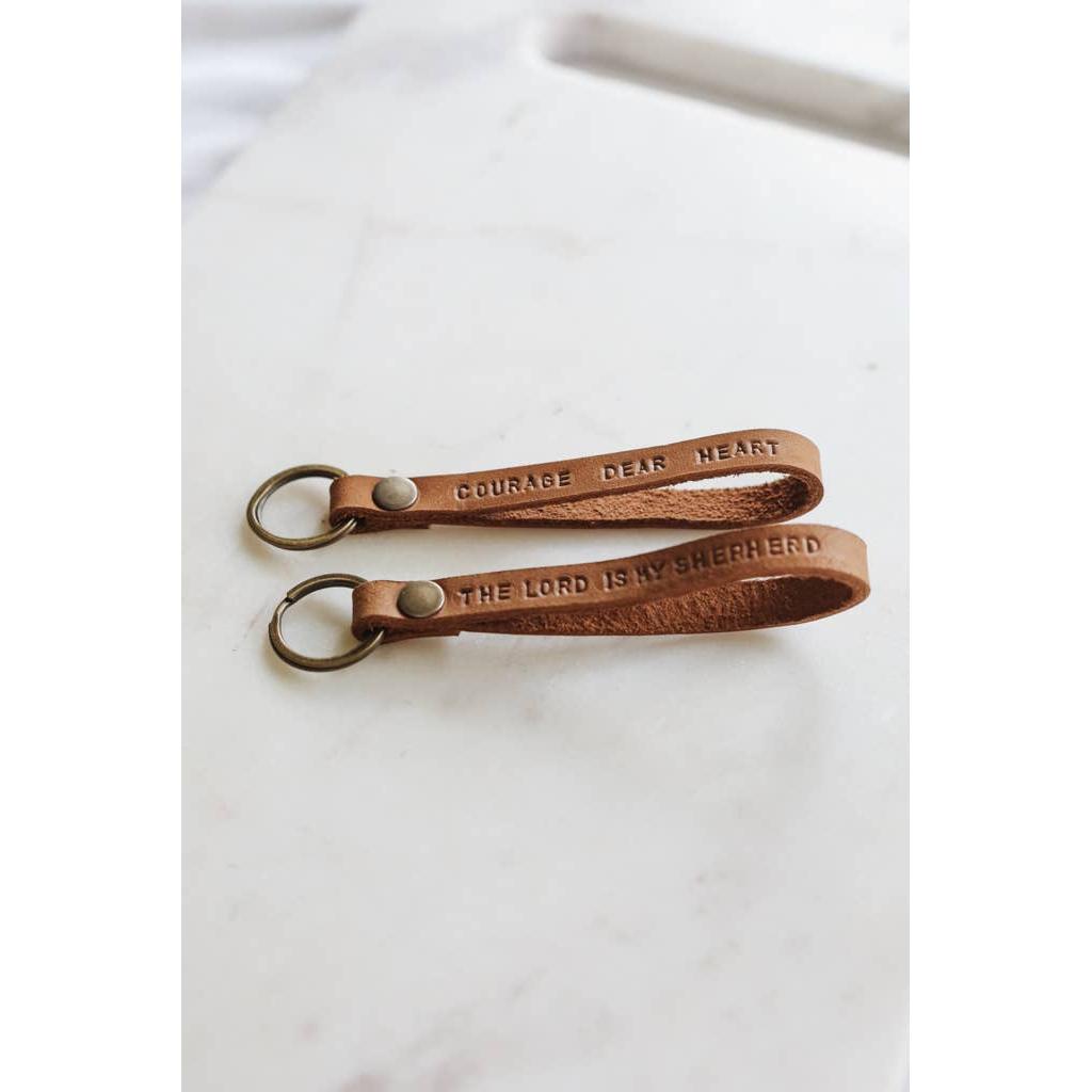 Courage Dear Heart Keychain