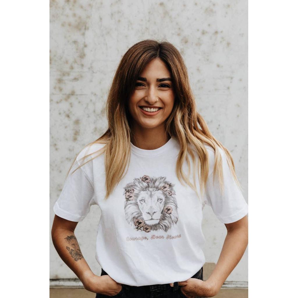 Courage Dear Heart Tee - Assorted Sizes