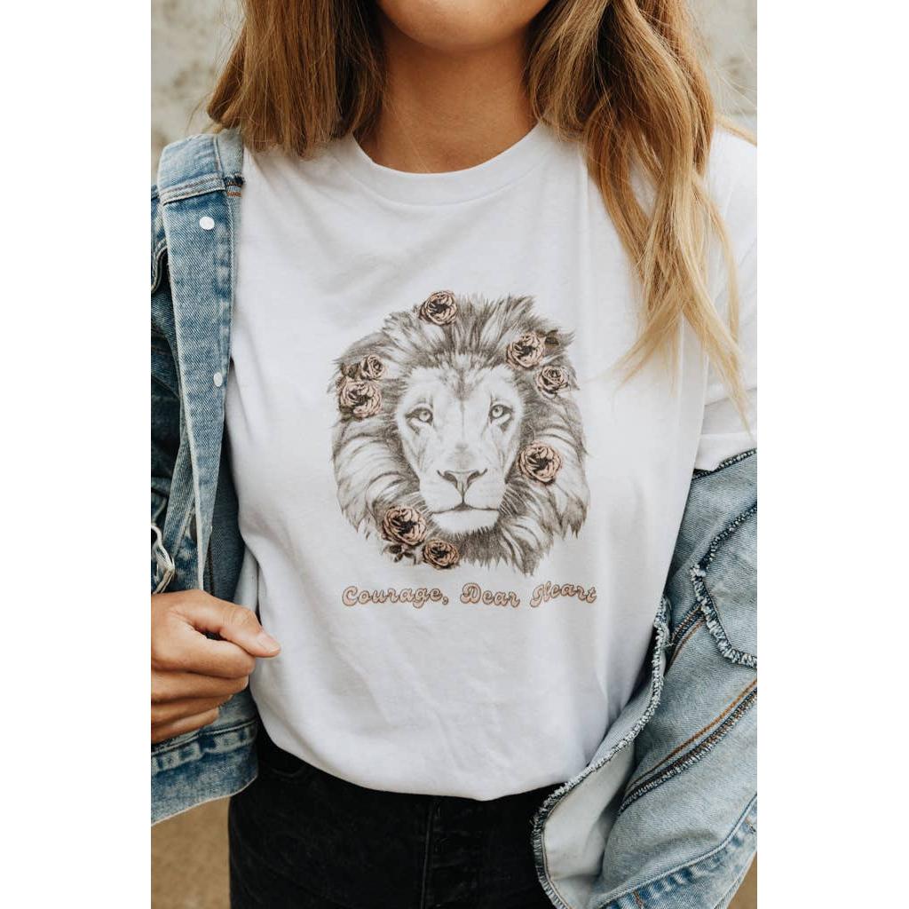 Courage Dear Heart Tee - Assorted Sizes