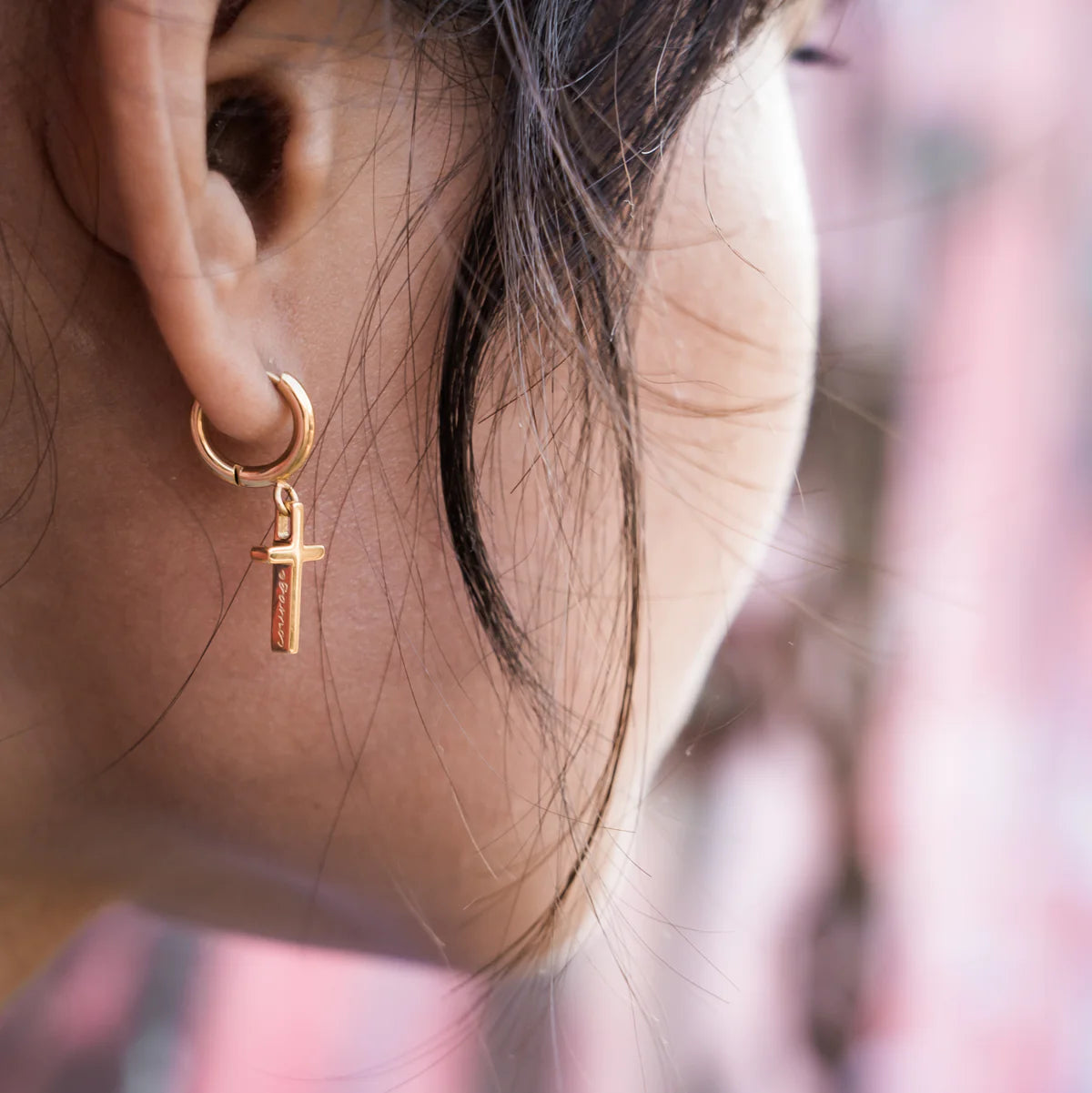 Courageous Cross Earrings- Assorted