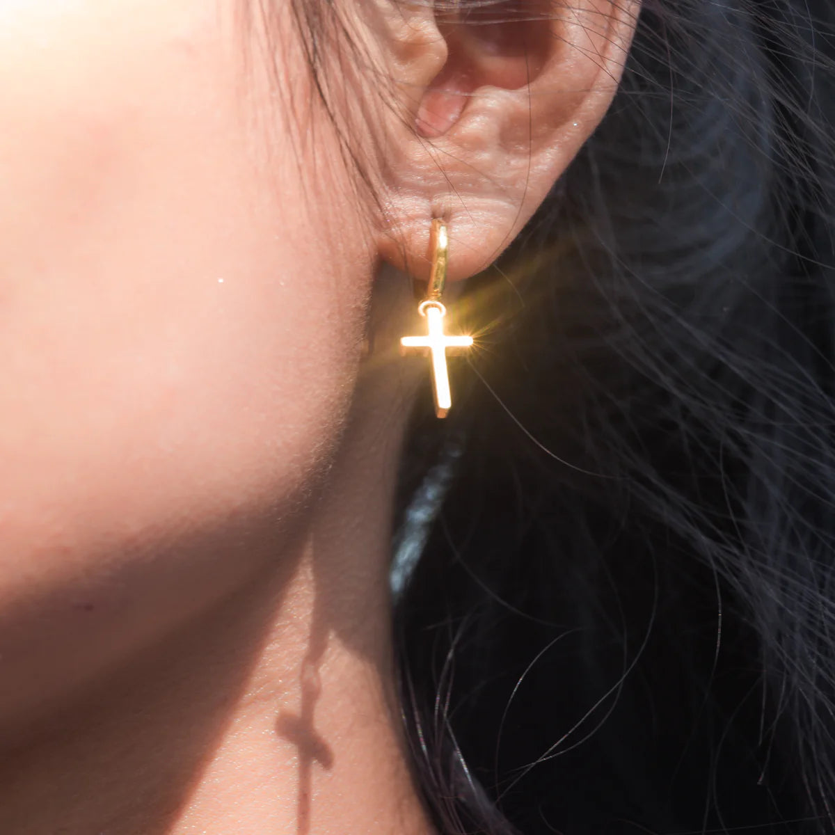 Courageous Cross Earrings- Assorted